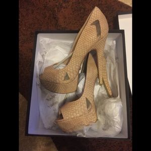 bebe Nude heels
